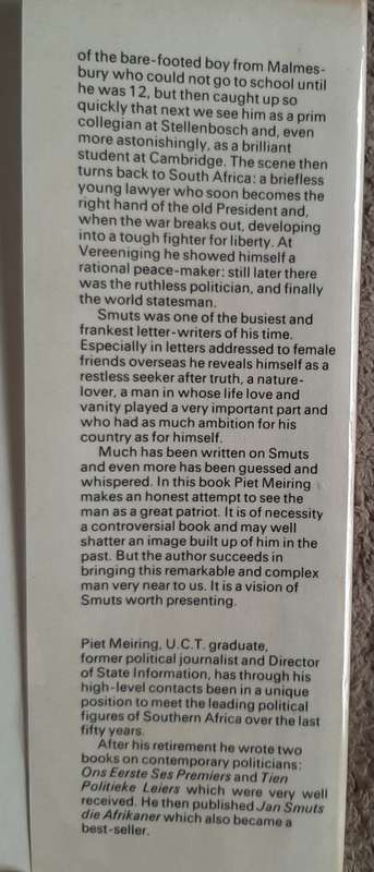 Smuts: The Patriot - Author: Piet Meiring