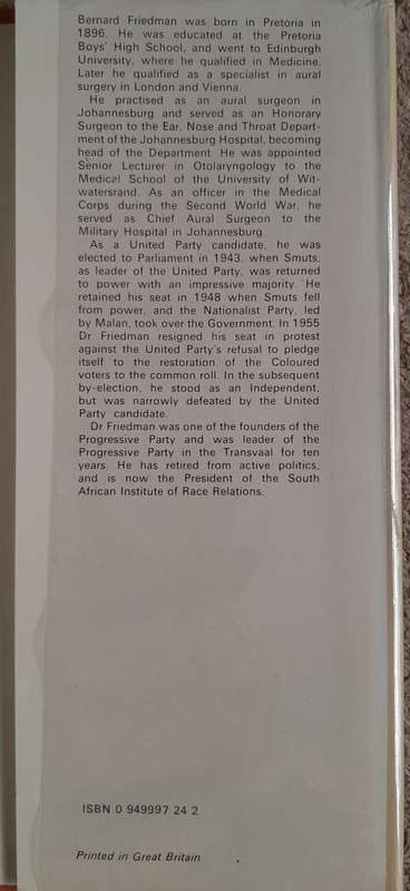 Smuts: A Reappraisal - Author: Bernard Friedman