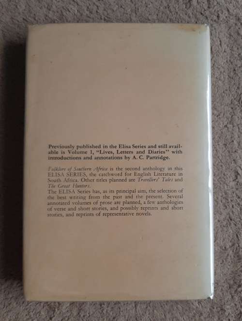 Folklore of Southern Africa - Author: A. C. Partridge