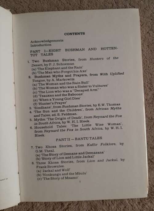 Folklore of Southern Africa - Author: A. C. Partridge