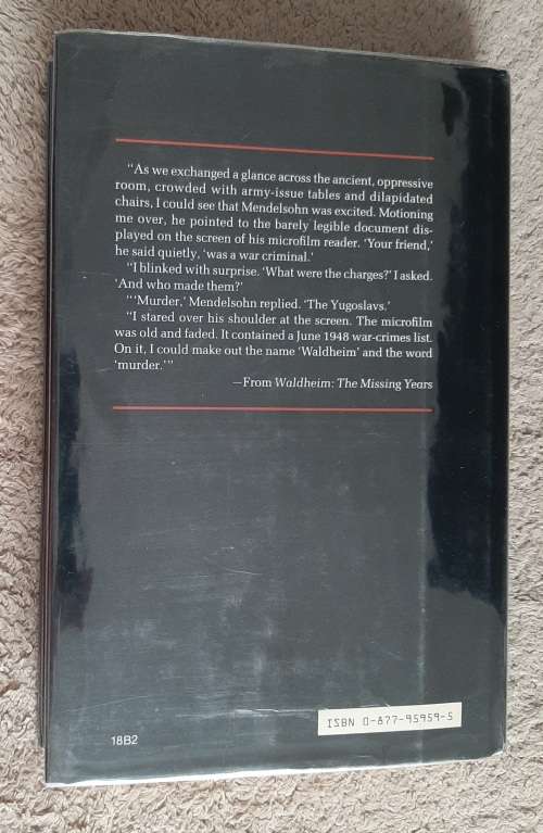 Waldheim: The Missing Years - Author: Robert Edwin Herzsrein