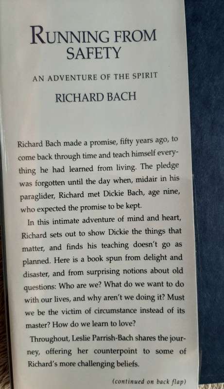 Running from Safety: An Adventure of the Spirit - Author: Richard Bach