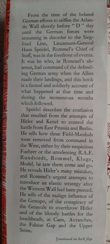 We Defended Normandy - Author: Lieutenant-General Hans Speidel
