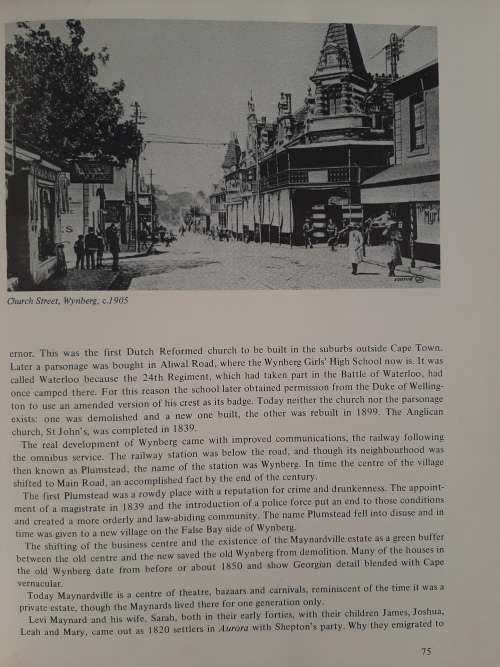 Wagon Road to Wynberg - Author: C. Pama