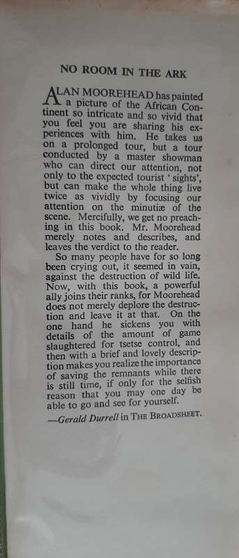 No Room in the Ark - Author: Alan Moorhead