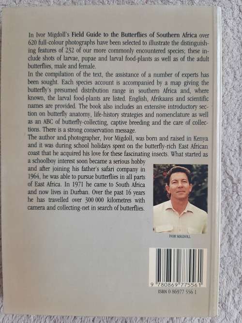 Field guide to the Butterflies of Southern Africa - Author: Ivor Migdoll