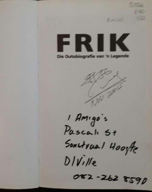 Frik - with Chris Schoeman