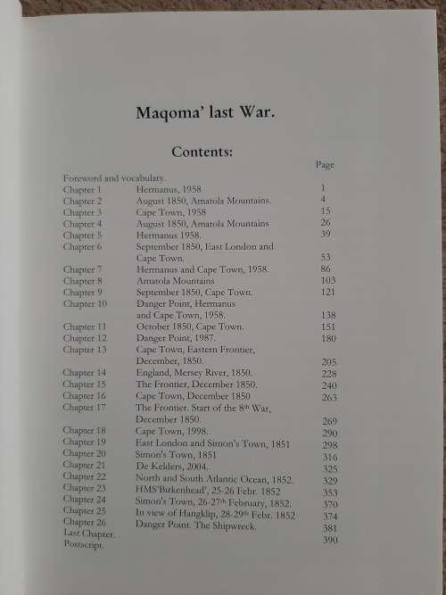 Maqoma`s Last War - Author: Nicholas Dekker