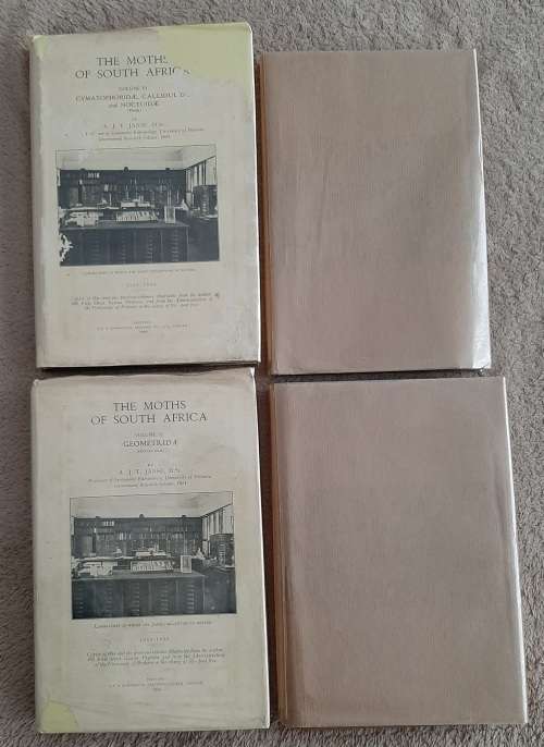 The Moths of South Africa(4 Volumes) - Author: A. J. T. Janse, D.Sc.