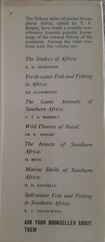 The Butterflies of Southern Africa - Author: Dr. E. Pinhey