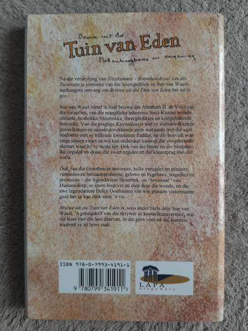 Briewe uit die Tuin van Eden - Sue van Waart