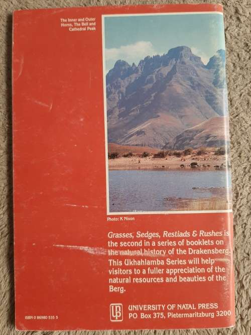 Grasses, Sedges Restiads and Rushes of the Natal Drakensberg - Author: O.M. Hilliard