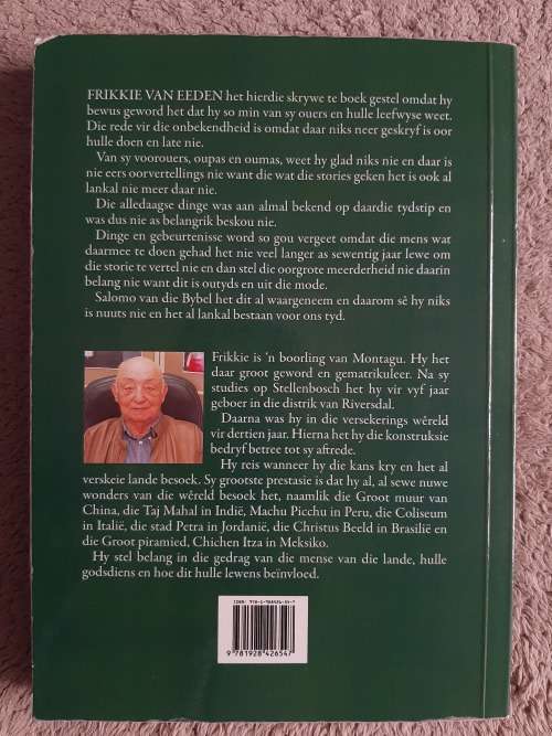 Heimwee uit die Klein Karoo - Author: Frikkie van Eeden
