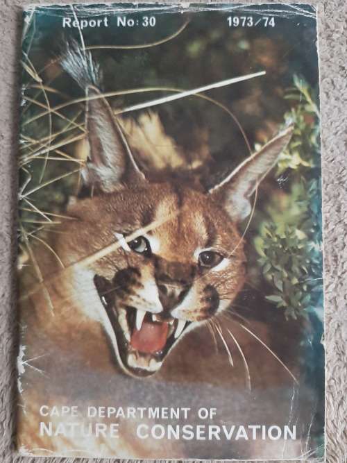 Cape Department of Nature Conservation Report No. 30 - Author/Director: Douglas Hey