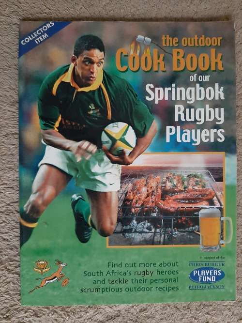 The Outdoor Cook Book of our Springbok Rugby Players - Author: Petro Jackson