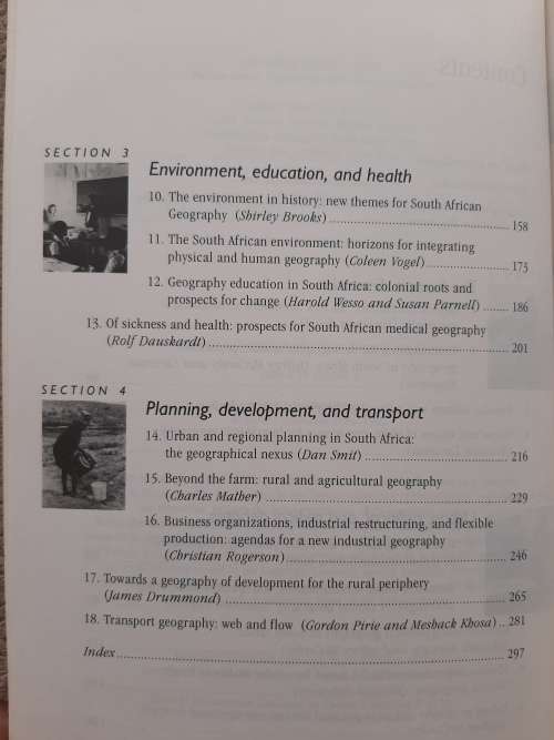 Geography in a Changing South Africa - Edited: Christian Rogerson and Jeffrey McCarthy