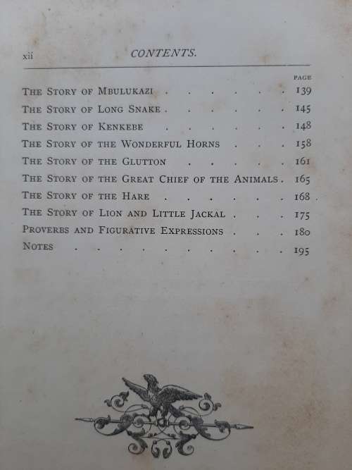 K*ffir  Folk-Lore - Author: Geo. McCall Theal