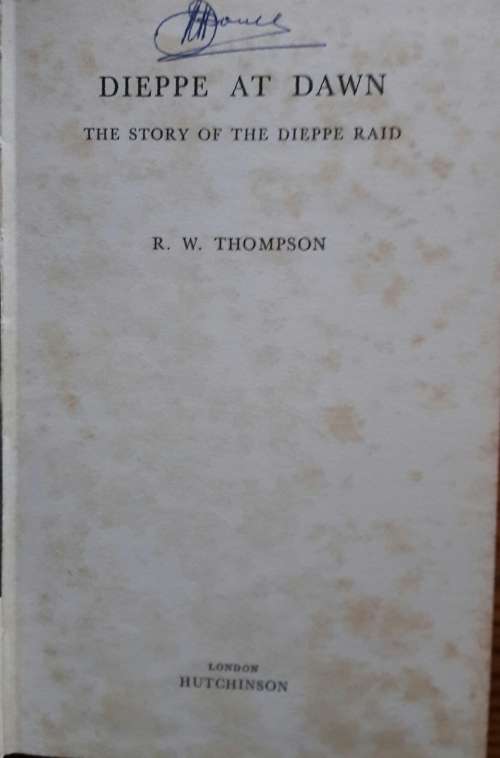 Dieppe at Dawn -R W Thompson
