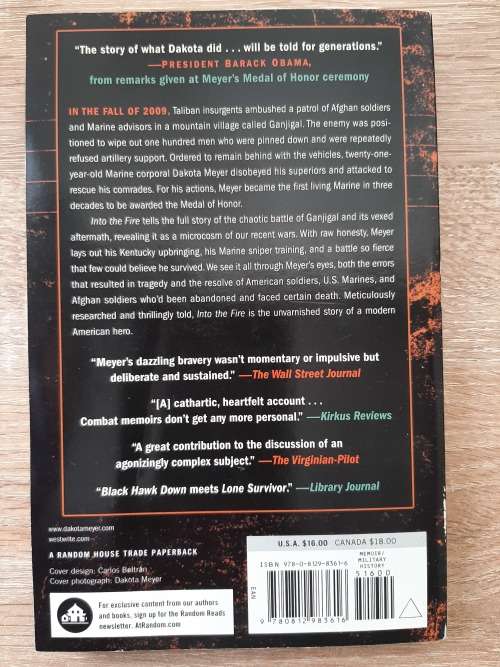 Into the Fire - Author: Dakota Meyer and Bing West