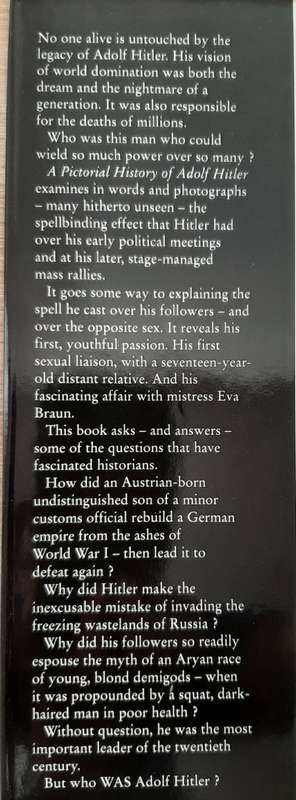 A Pictorial History of Adolf Hitler - Author: Nigel Blundell