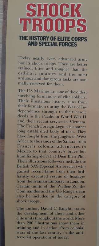 Shock Troops:The History of Elite Corps and Special Forces - Author: David C. Knight