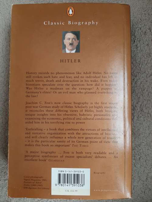Hitler - Joachim C. Fest