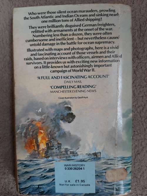 German Raiders of W.W.II - Author: Karl August Muggenthaler