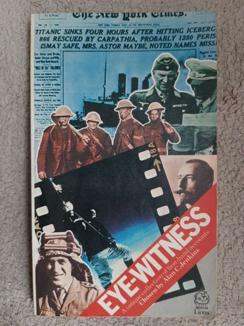 Eye-Witness - Author: Alan C. Jenkins
