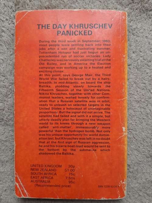 The Day Khruschev Panicked - Author: George B. Mair