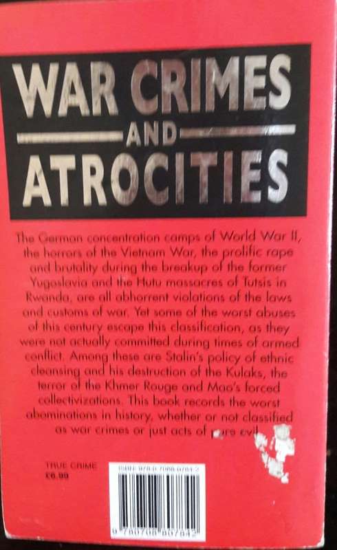 War Crimes and Atrocities - Janice Anderson, Anne Williams and Vivian Head
