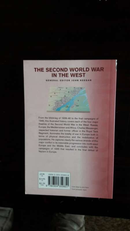 The Second World War in the West - General Editor John Keegan