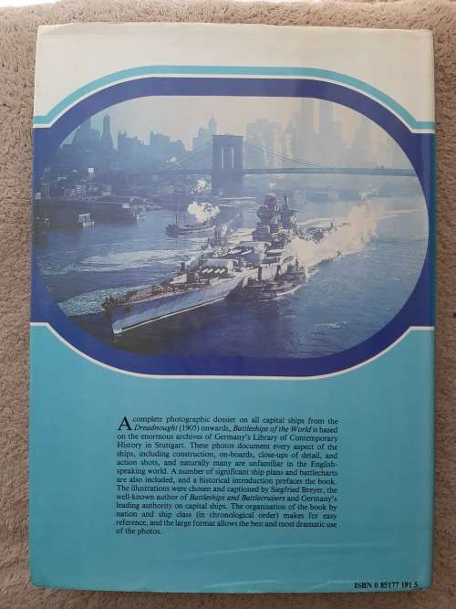 Battleships of the World (1905-1970) - Author: Siegfried Breyer