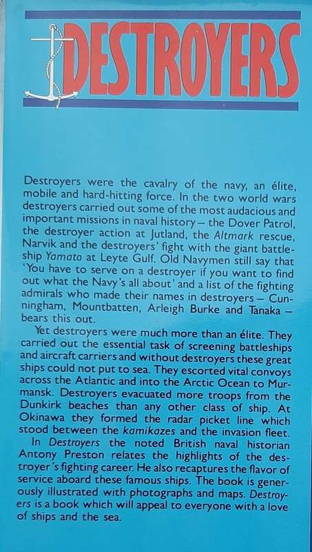 Destroyers - Anthony Preston