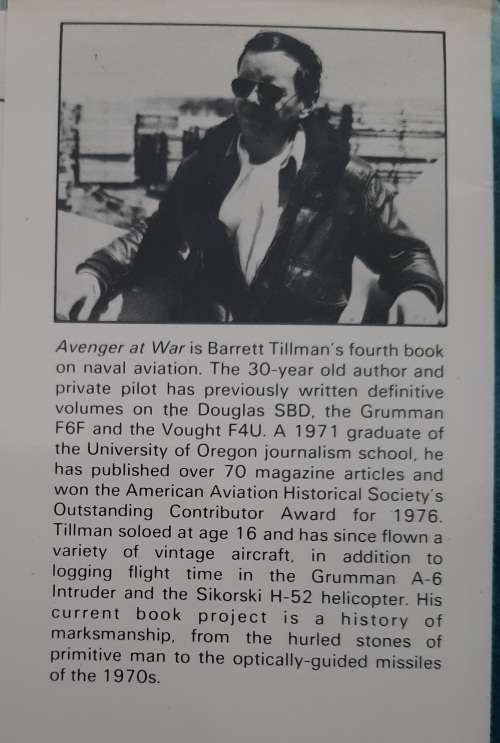 Avenger at War - Author: Barrett Tillman