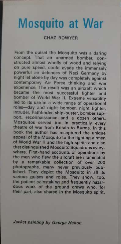 Mosquito at War - Author: Chaz Bowyer