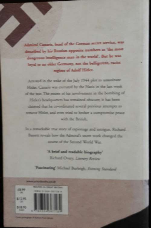 Hitler`s Spy Chief - Richard Bassett
