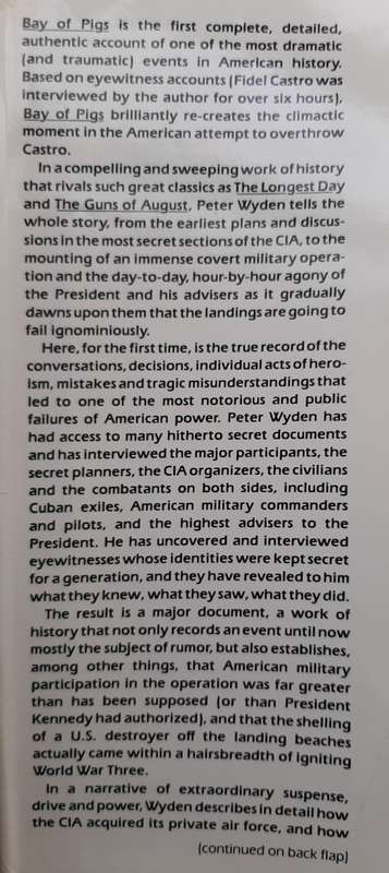 Bay of Pigs: The Untold Story - Author: Peter Wyden