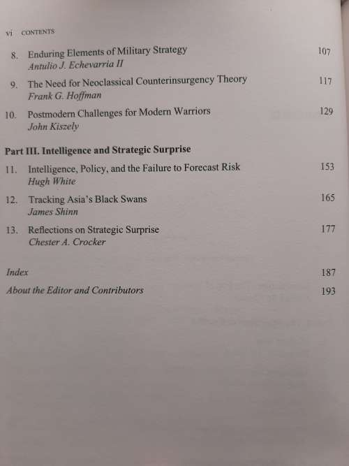 The Impenetrable Fog of War - Edited: Patrick M. Cronin
