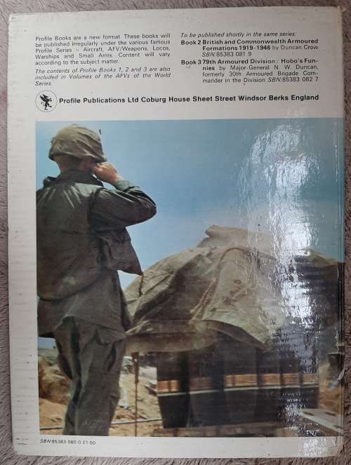 Modern US Armored Support Vehicles - Profile Book 1- Author: Robert J. Icks, Colonel, AUS Retired