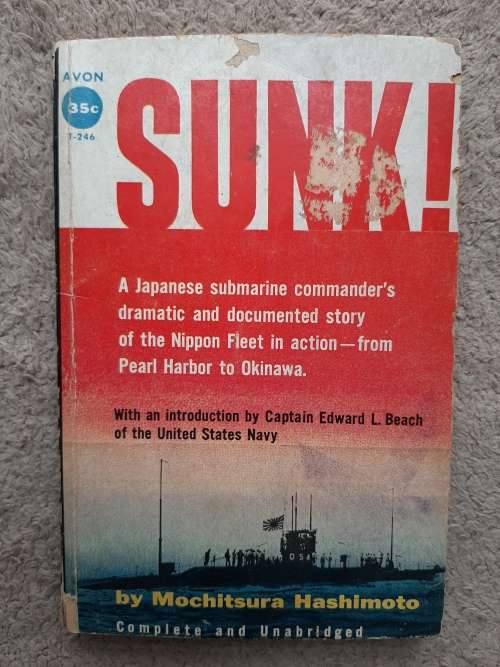Sunk! - Author: Mochitsura Hashimoto