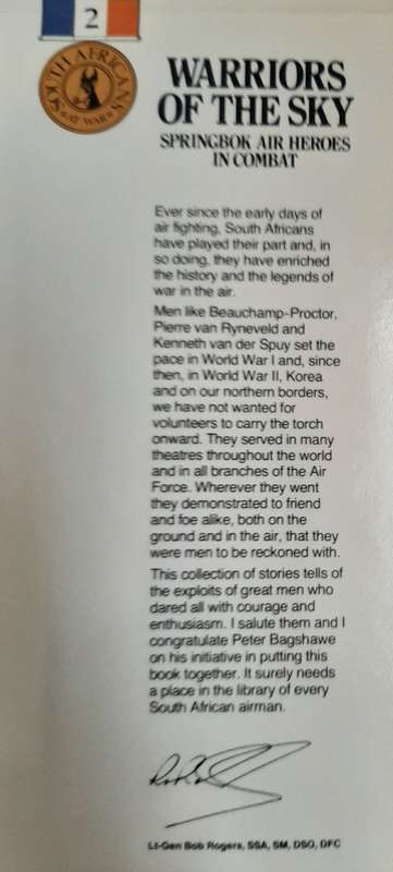 Warriors of the Sky - Author: Peter Bagshawe