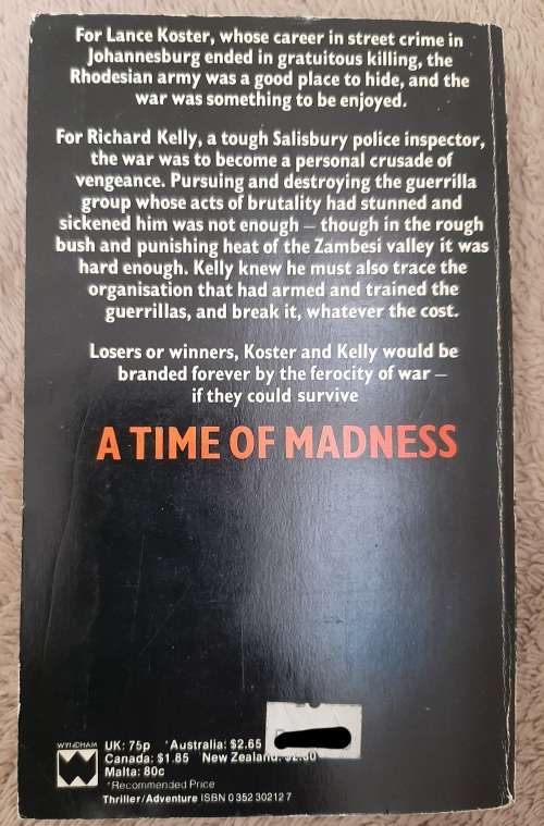 A Time of Madness - Author: Robert Early