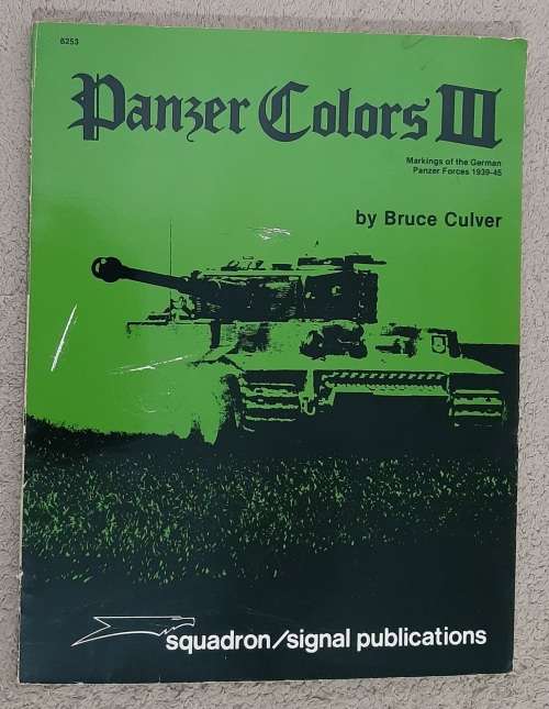 Panzer Colors III - Author: Bruce Culver