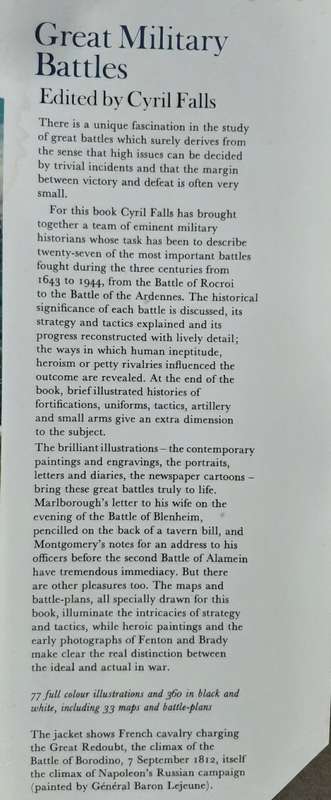 Great Military Battles - Edited: Cyril Falls
