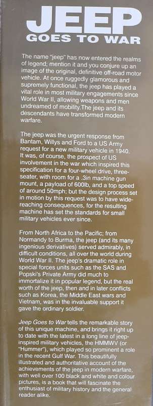 Jeep Goes to War - Author: William Fowler