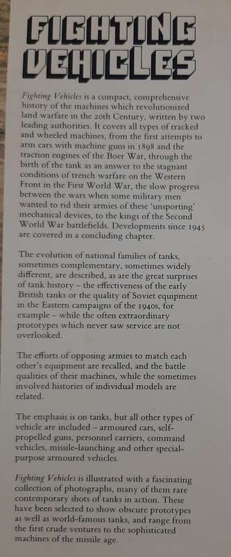 Fighting Vehicles - Author: Chris Ellis and Peter Chamberlain
