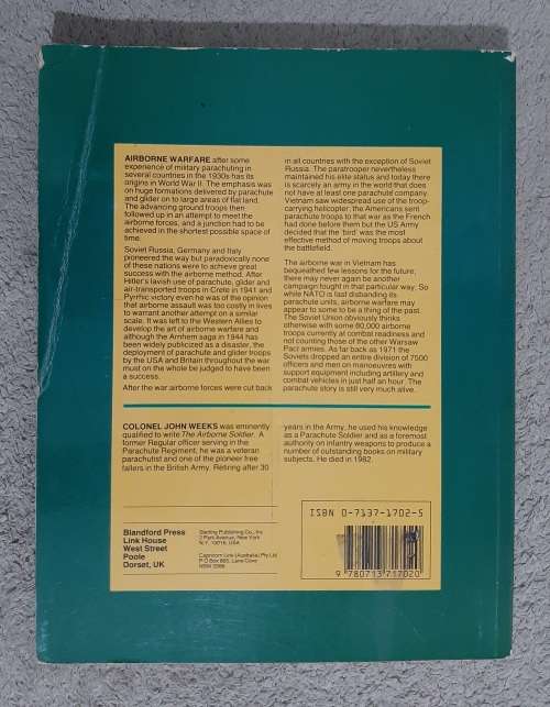 The Airborne Soldier - Author: John Weeks
