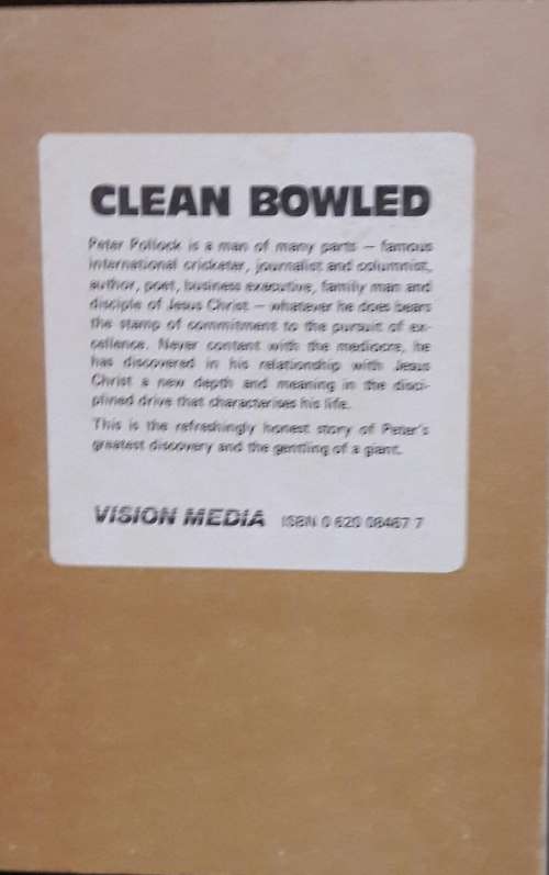 Clean Bowled - Peter Pollock