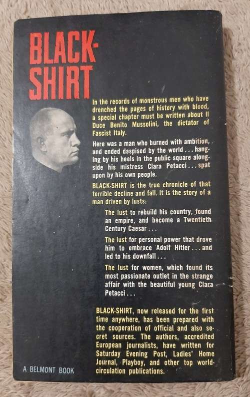 Black-Shirt: The Decline and Fall of a Dictator - Author: Graham Fisher and Michael McNair-Wilson