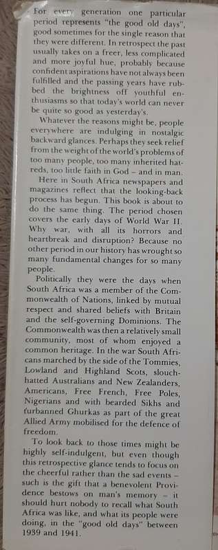 As We Were: South Africa 1939-1941 - Author: Margot Bryant